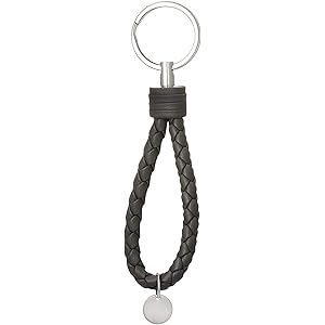 BOTTEGA VENETA - ボッテガヴェネタ 美品 イントレチャート キーリング レザー 黒 ☆AA★ BOTTEGA VENETA ボッテガヴェネタ キーリング イントレチャート